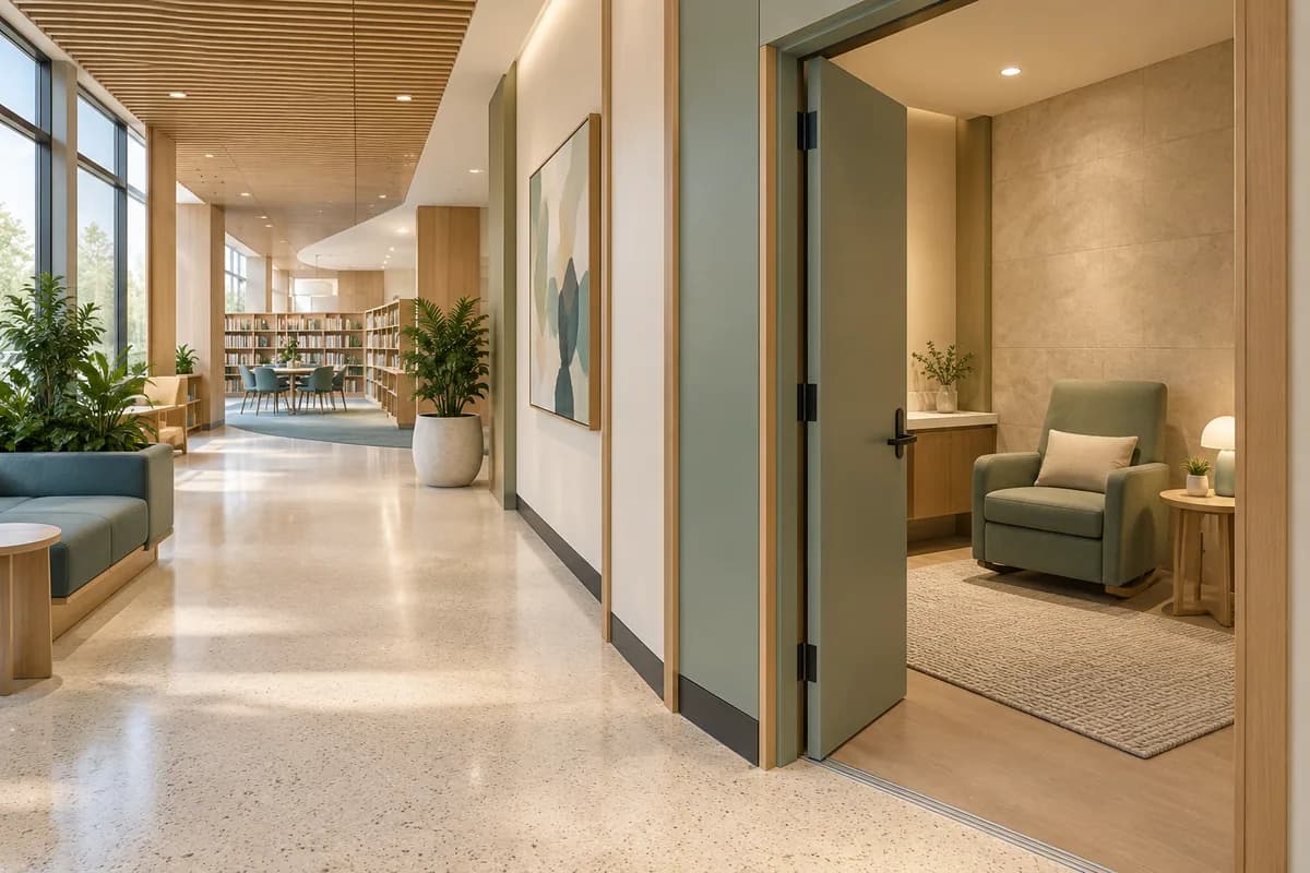 Nursing Pods & Lactation Rooms — Hamilton & surrounding communities: a private nursing space in a commercial interior.