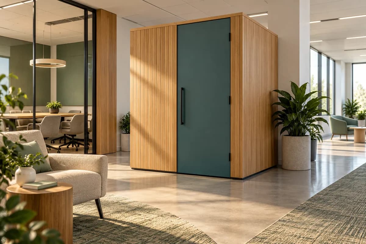 Nursing Pods & Lactation Rooms — Kingston & surrounding communities: a private nursing space in a commercial interior.
