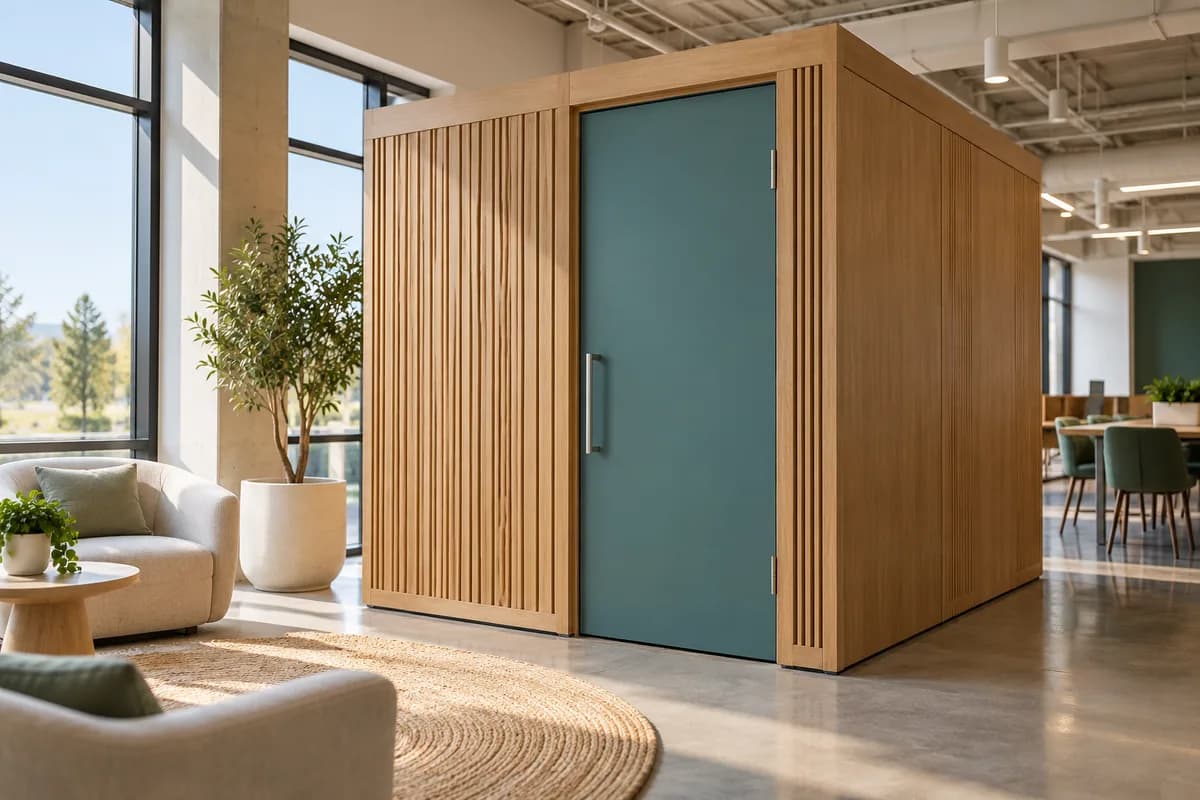 Nursing Pods & Lactation Rooms — British Columbia: a private nursing space in a commercial interior.