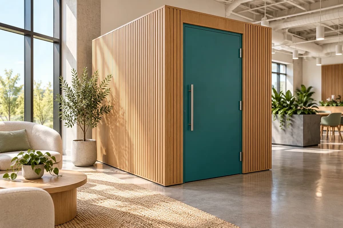 Nursing Pods & Lactation Rooms — Charlottetown & surrounding communities: a private nursing space in a commercial interior.